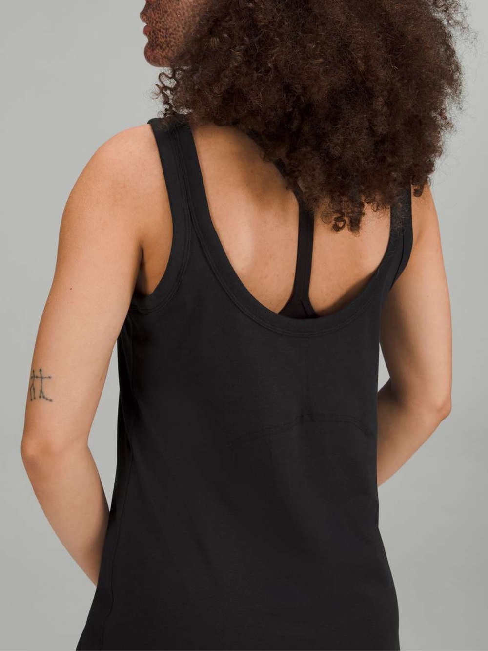 NWOT Lululemon Classic-Fit Cotton-Blend Scoop Dress - Picture 3 of 9